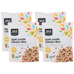 image365 by Whole Foods Market Spelt Green Lentils ampamp Brown Rice 88 Ounce88 Ounce Pack of 4