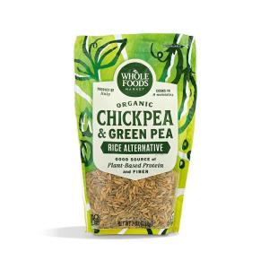 imageWhole Foods Market Organic Chickpea ampamp Green Pea Rice Alternative 7 Ounce