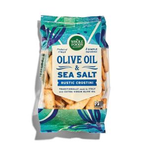 imageWhole Foods Market Original Rustic Crostini with Olive Oil ampamp Sea Salt 6 Ounce6 Ounce Pack of 1