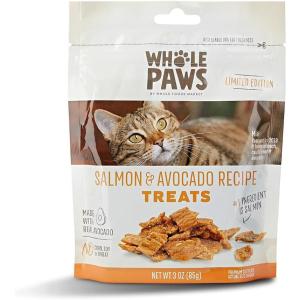 imageWhole Paws Cat Treats Salmon ampamp Avocado Recipe 3 Ounce
