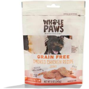 imageWhole Paws Whole Paws Chicken ampamp Sweet Potato Jerky Bites 5 OunceSmoked Chicken