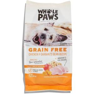 imageWhole Paws Whole Paws Dog Grain Free Lamb with Lentils Recipe 64 OunceChicken  Garbanzo Beans