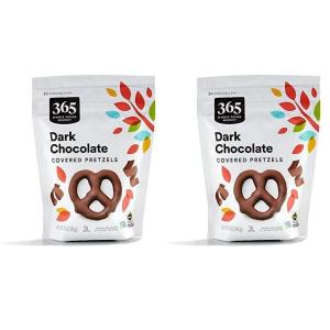 image365 by Whole Foods Market Dark Chocolate Pretzels 5 Ounce5 Ounce Pack of 2