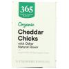 image365 by Whole Foods Market Organic Cheddar Chicks Crackers 8 Pack1 Ounce Pack of 8
