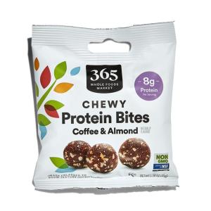 image365 by Whole Foods Market Chewy Protein Bites Coffee ampamp Almond Flavor 158 Ounce1 Count Pack of 1
