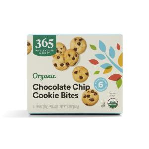 image365 by Whole Foods Market Organic Chocolate Chip Cookie Bites 63 Ounce105 Ounce Pack of 6
