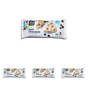 image365 by Whole Foods Market Dark Chocolate Baking Chunks 12 Ounce12 Ounce Pack of 4