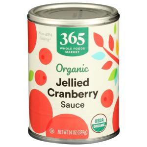 image365 by Whole Foods Market Organic Jellied Cranberry Sauce 14 Ounce14 Ounce Pack of 1
