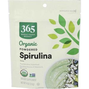 image365 by Whole Foods Market Organic Spirulina Superfood Powder 4 Ounce4 Ounce Pack of 1