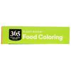 image365 by Whole Foods Market PlantBased Food Coloring Red Yellow Green ampamp Blue Bottles GLutenFree 03 Fl Oz Each 12 Fl Oz Total
