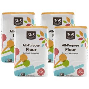 image365 by Whole Foods Market All Purpose Flour 80 Ounce5 Pound Pack of 4