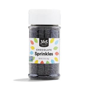 image365 by Whole Foods Market Chocolate Sprinkles 275 Ounce275 Ounce Pack of 1