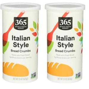 image365 by Whole Foods Market Italian Style Bread Crumbs 15 Ounce15 Ounce Pack of 2