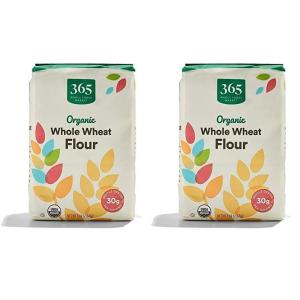 image365 by Whole Foods Market Organic 100 Whole Wheat Flour 80 Ounce5 Pound Pack of 2