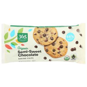 image365 by Whole Foods Market Organic Semi Sweet Chocolate Chips 10 Ounce10 Ounce Pack of 1