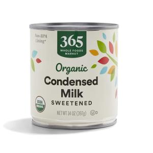 image365 by Whole Foods Market Organic Sweetened Condensed Milk 14 Ounce14 Ounce Pack of 1