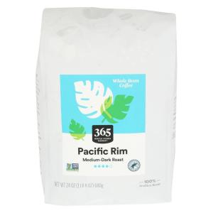 image365 by Whole Foods Market Pacific Rim Whole Bean Coffee MediumDark Roast 24 Ounce