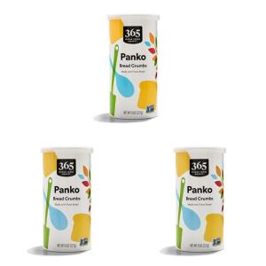 image365 by Whole Foods Market Panko Bread Crumbs 8 Ounce8 Ounce Pack of 3