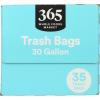 image365 by Whole Foods Market Flextra Strength Drawstring Trash Bags 30 Gallon 35 Count35 Count Pack of 1
