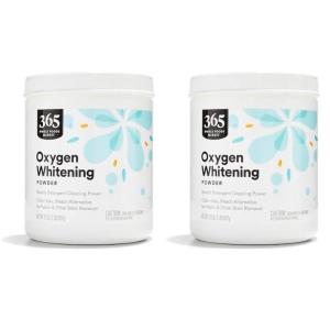 image365 by Whole Foods Market Oxygen Whitening Powder ColorSafe Bleach Alternative 32 Ounce2 Pound Pack of 2