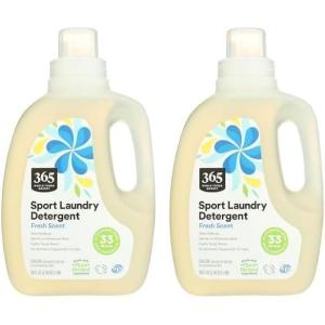 image365 by Whole Foods Market Sport Laundry Detergent Fresh Scent 33 HE Loads 40 Fl Oz Pack of 2313 Pound Pack of 2