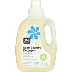 image365 by Whole Foods Market Sport Laundry Detergent Fresh Scent 33 HE Loads 40 Fl Oz Pack of 250 Fl Oz Pack of 1